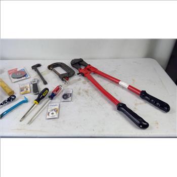 Lot, Hammer, Cutter, Shovel, Dremel Accs And More