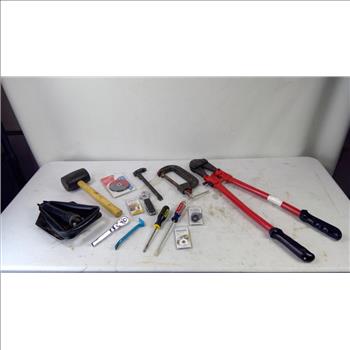 Lot, Hammer, Cutter, Shovel, Dremel Accs And More