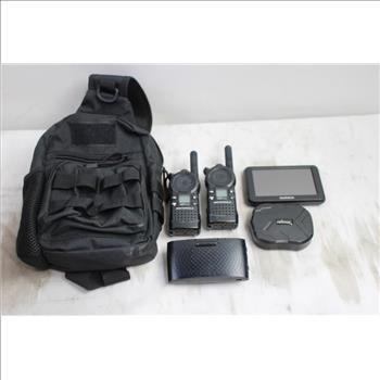 Lot, Holsters,  Cobra Radar Dectector,radio, And More