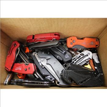 Lot Milwaukee And Other Knives