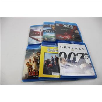 Lot Of Blu-ray, Dvd, Cd Player, 9 Pieces