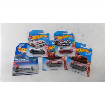 Lot Of Hot Wheels Cars, 5 Pieces