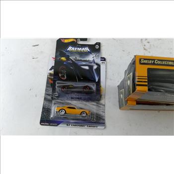 Lot Of Hot Wheels Cars And Shelby Collectibles Legen Series, 6 Pieces