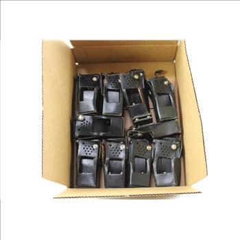 Lot Of Leather Radio Holsters