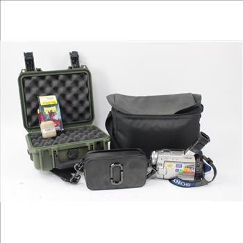 Lot Of Misc, Sony Videocamera, Magic Trading Cars, Marc Jacobs Bag And More