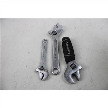 Lot Of Pliers And Adjustable Wrenchs