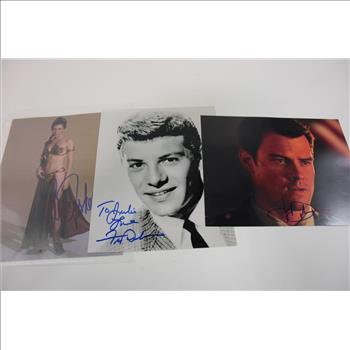 Lot Of Signed Autographed Photos, 11 Pieces