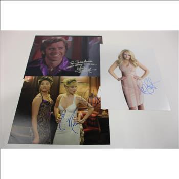 Lot Of Signed Autographed Photos, 11 Pieces