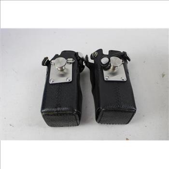 Lot Radio Leather Holster