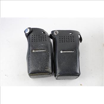 Lot Radio Leather Holster