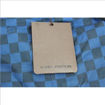 Louis Vuitton Black/Blue Swim Shorts, Size Large