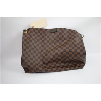 Louis Vuitton Damier Ebene Graceful PM Bag - Doublechecked By Entrupy