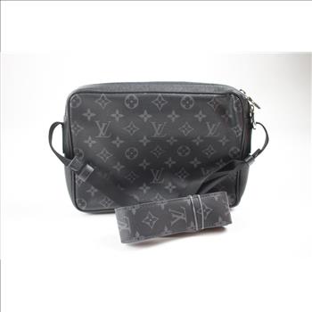 Louis Vuitton Monogram Eclipse Messenger Bag  - Doublechecked By Entrupy