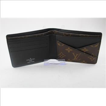Louis Vuitton Monogram Macassar Multiple Wallet - Doublechecked By Entrupy