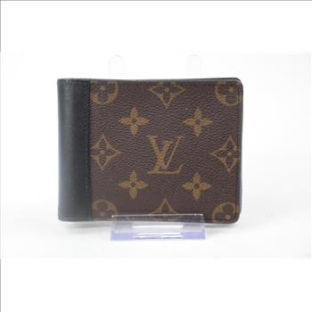 Louis Vuitton Monogram Macassar Multiple Wallet - Doublechecked By Entrupy