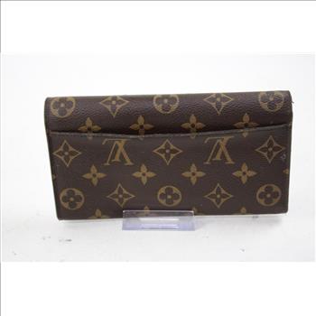 Louis Vuitton Sarah Snap Wallet - Doublechecked By Entrupy