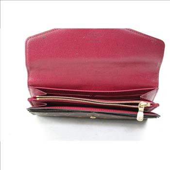 Louis Vuitton Sarah Snap Wallet - Doublechecked By Entrupy