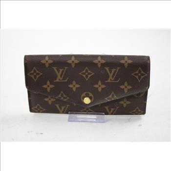 Louis Vuitton Sarah Snap Wallet - Doublechecked By Entrupy