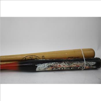 Louisville Slugger And More Baseball Bats, 3 Pieces