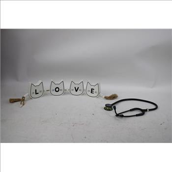 LOVE Display Sign, And Littmann Stethoscope, 2 Pieces