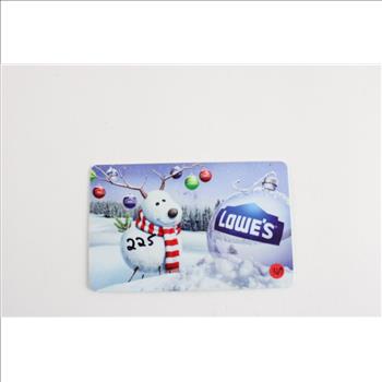 Lowe's Gift Card