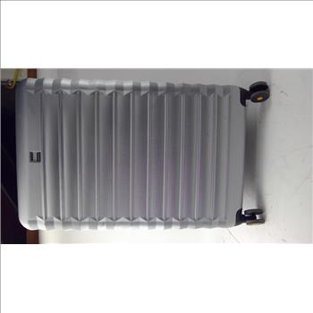 Lucas Rolling Hardshell Luggage, Silver