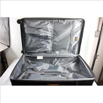 Lucas Rolling Suitcase, Black