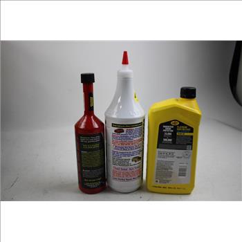 Lucas Synthetic Oil Stabilizer, Octane Booster, Pennzoil 5W-30 Motor Oil, 3 Pieces