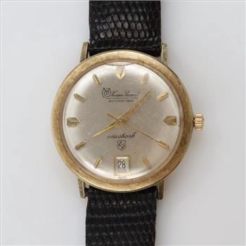 Lucien Piccard 14kt Gold SeaShark Watch