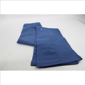 Lululemon Define Zip-Front HR Flared Pant, Size 8, Blue