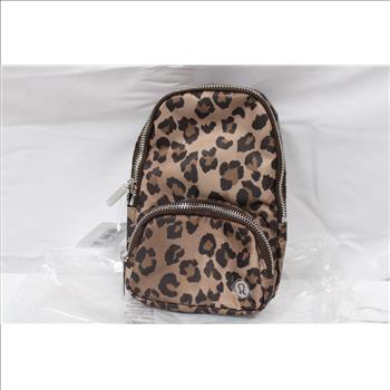 Lululemon Everywhere Small Sling Bag, Leopard Print