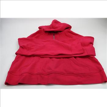 Lululemon Pink Cropped Hoodie, Medium