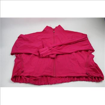 Lululemon Size 8 Full-Zip Hot Pink Sweater