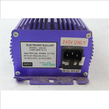 Lumatek Lk6240 600W HPS Electronic Ballast