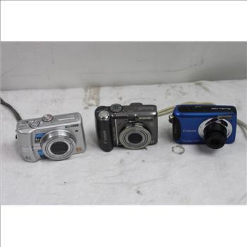 Lumix, Canon Digital Camera, 7 Pieces