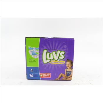 Luvs Ultra Leakguard Diapers, Size 4, 76-Count