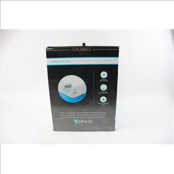 Luxliving Cooling Gel 2.5 Memory Foam Topper