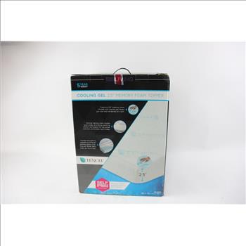 Luxliving Cooling Gel 2.5 Memory Foam Topper