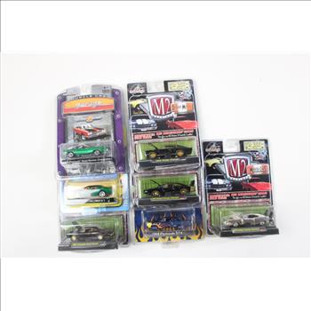M2 Machines Muscle-Cars, Gacage And Other Die Cast Cars 20+ Pieces