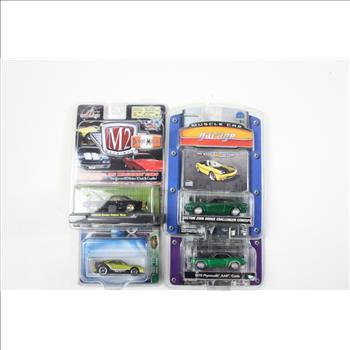 M2 Machines Muscle-Cars, Gacage And Other Die Cast Cars 20+ Pieces
