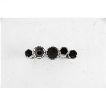 Mac, Craftsman + Snap-On Swivel Socket, 5 Pieces