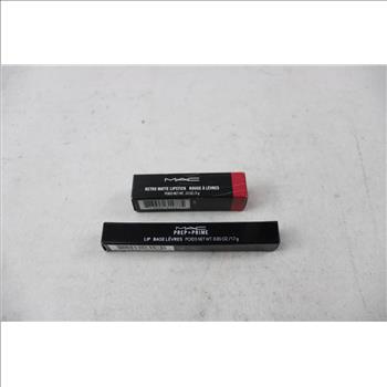 MAC Retro Matte Lipstick, And MAC Prep + Prime Lip Base, 2 Pieces