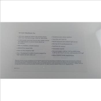 Macbook Pro Laptop, New In Box