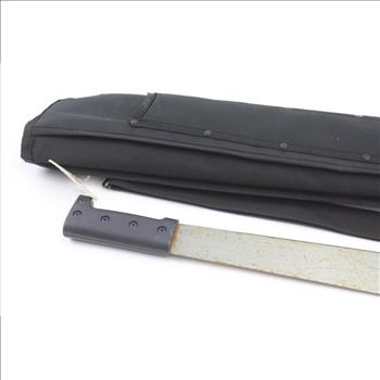 Machete In Voodoo Tactical Bag Fixed Blade Knife