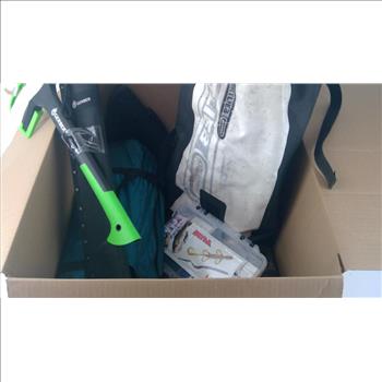 Machete/axe Combo, Fish Tackle Set, And More