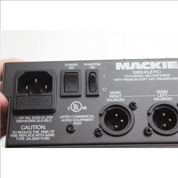 Mackie 1202-VLZ Pro 12 Channel Mixer