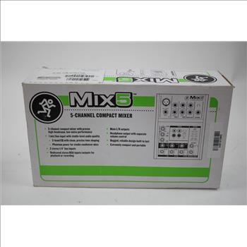 Mackie Mix5  5-Channel Compact Mixer