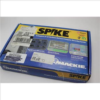 Mackie Spike Software Computer Recording System