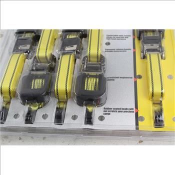 Macro Force 5 Pack Ratchet Tie Downs