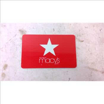 Macy's Gift Card